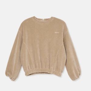 🌈Cozmo 🌈NWOT Organic velour sweatshirt - Stone
BY